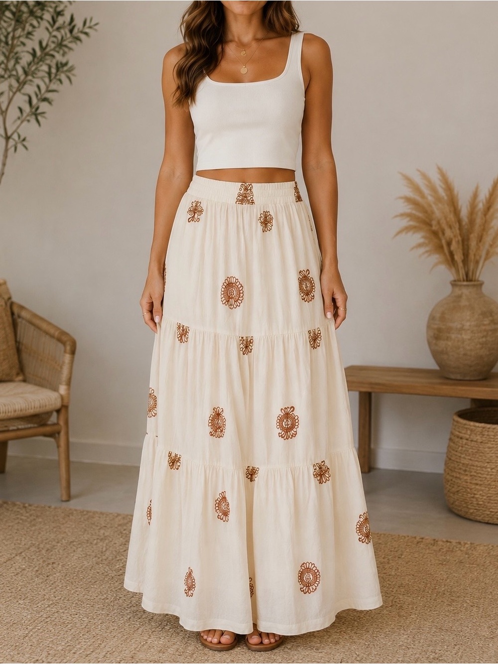 S097- Women’s: Figueroa & Flower Large 12/14 Skirt, NWT